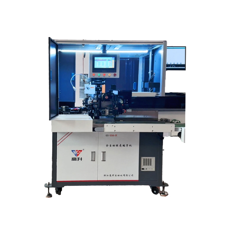 GS-556-JK automatic plug through waterproof plug terminal machine